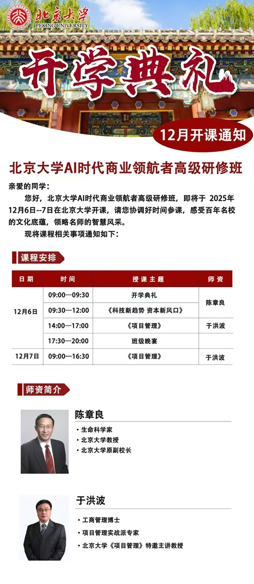 北京大学AI时代管理