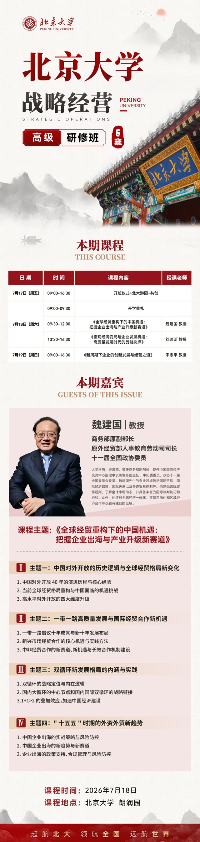 北京大学战略经营班